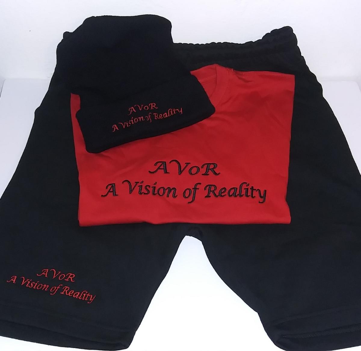 (AVoR) A Vision of Reality® Short Sets w/Beanie Cap