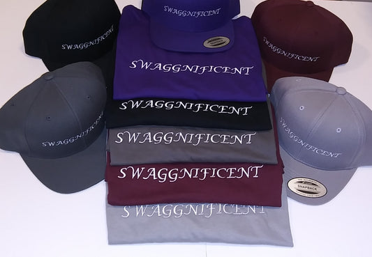 Swaggnificent T-Shirt Sets w/Snapback
